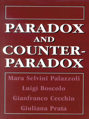 cover image of Paradox and Counterparadox